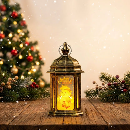 Stimmungsvolle LED Weihnachtslaterne