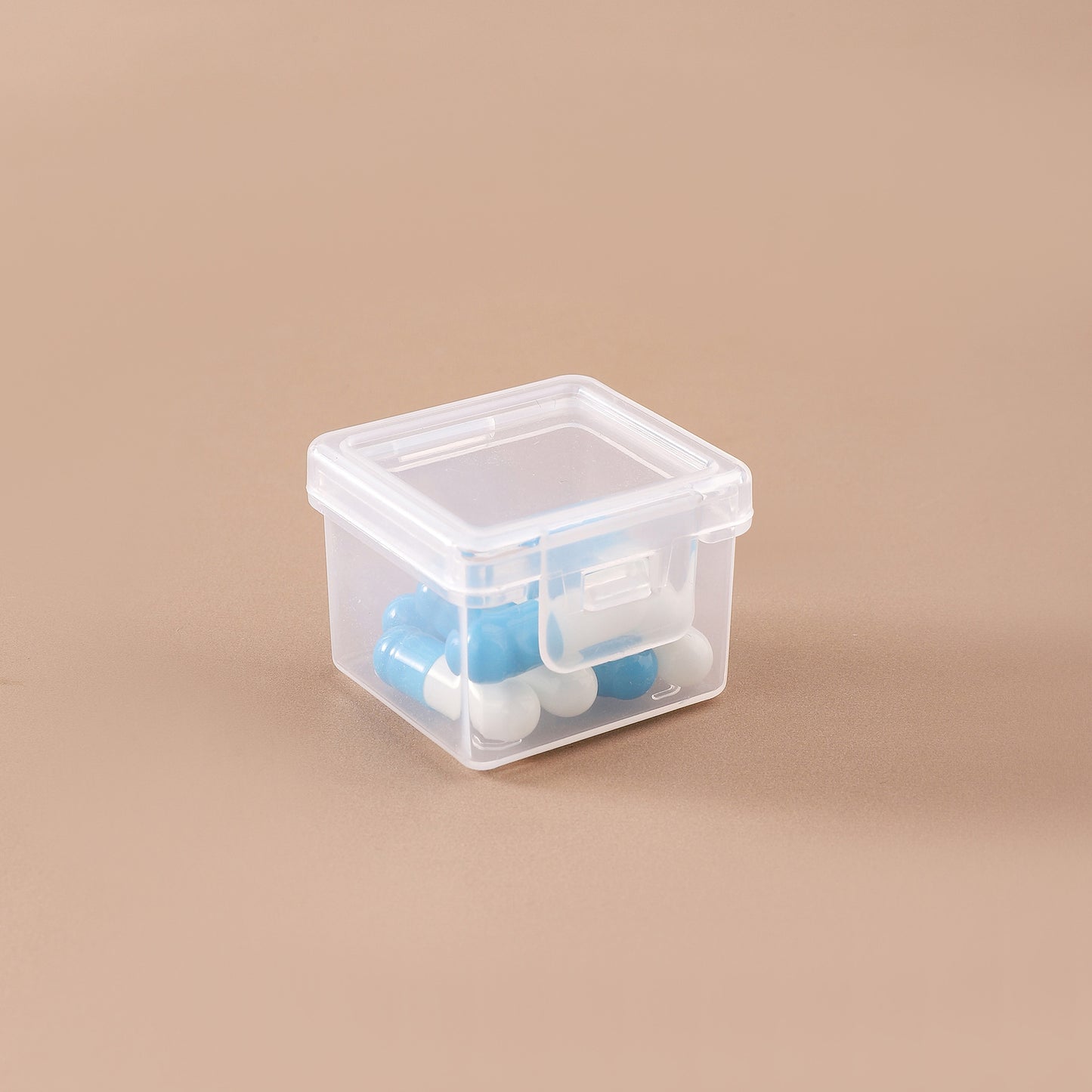 Kompakte transparente Aufbewahrungsbox Brehn
