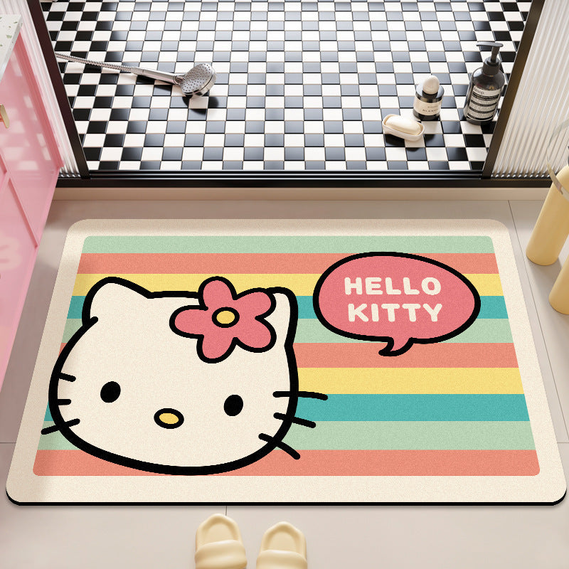 Hallo Kitty Themenweiche Badezimmermatte