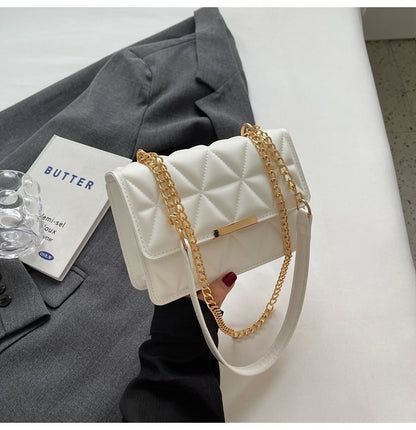 Gepolsterte Mini-Handtasche