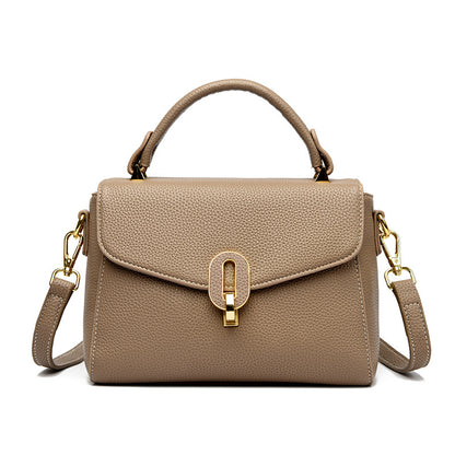 Elegante Strukturierte Top-Handle Handtasche Brehn