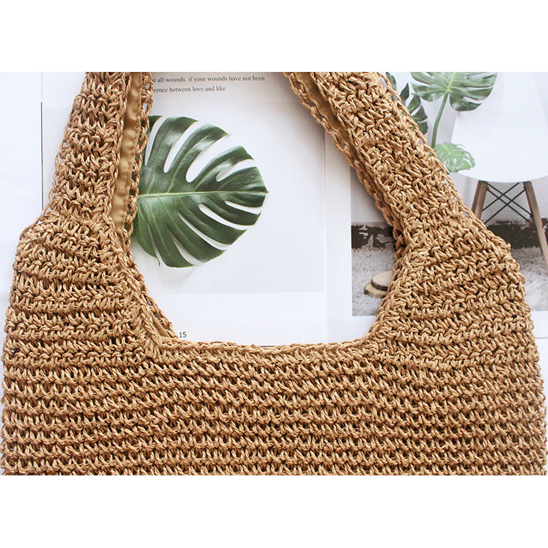 Handgefertigte Basttasche Brehn