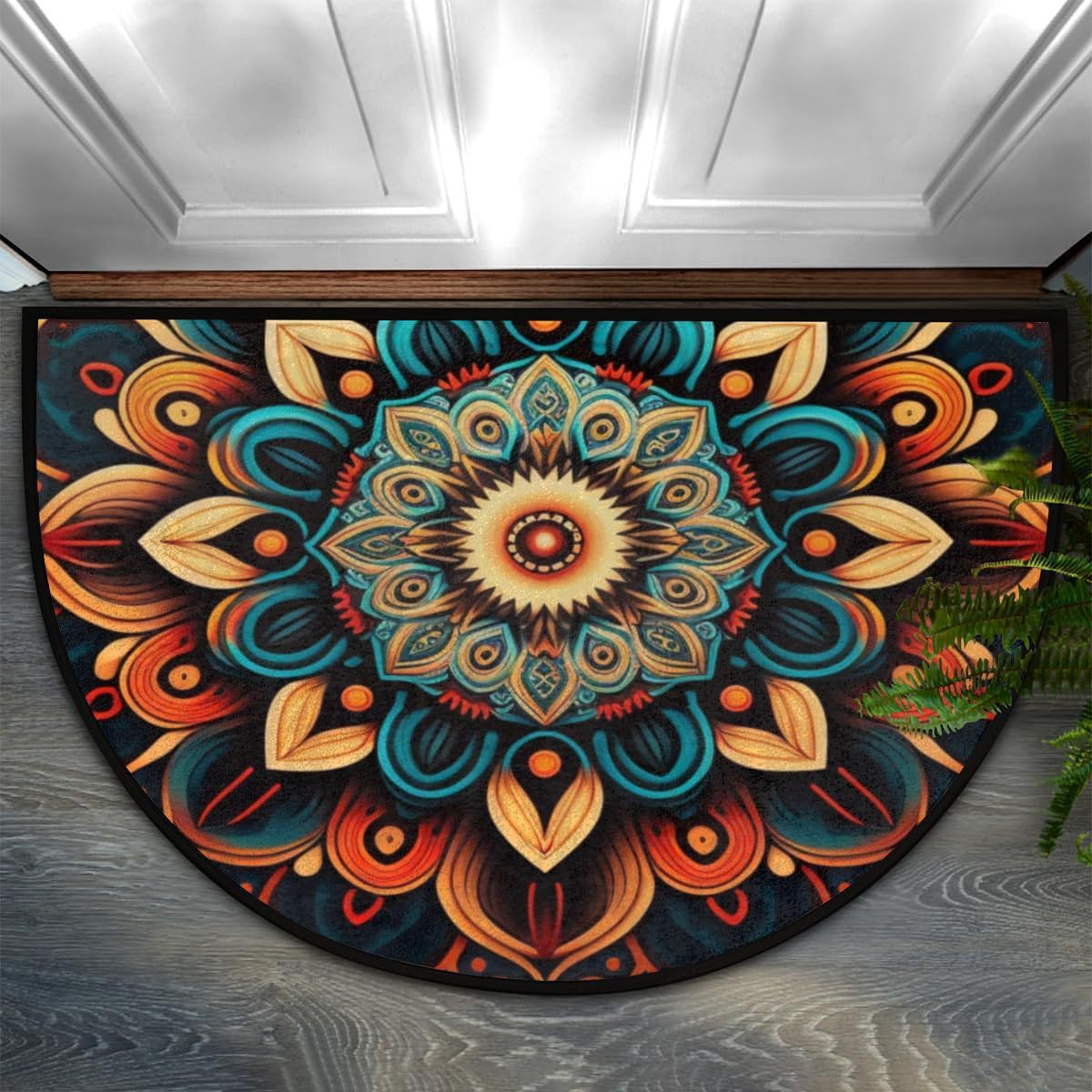 Bohemian Mandala Design Bereich Matte Brehn