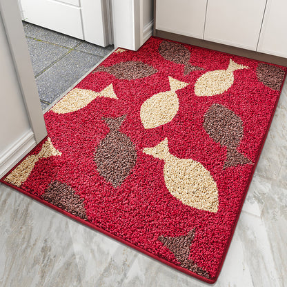 Geometric Patterned Soft Comfort Area Mat Brehn