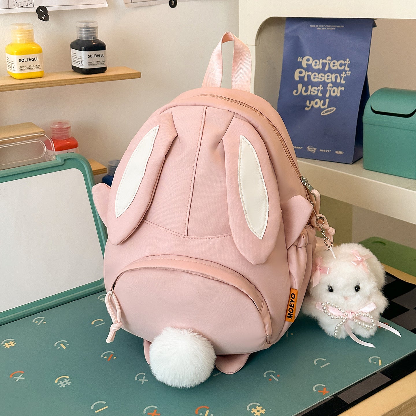 Lustiger Bunny Ohr Mini Schulrucksack