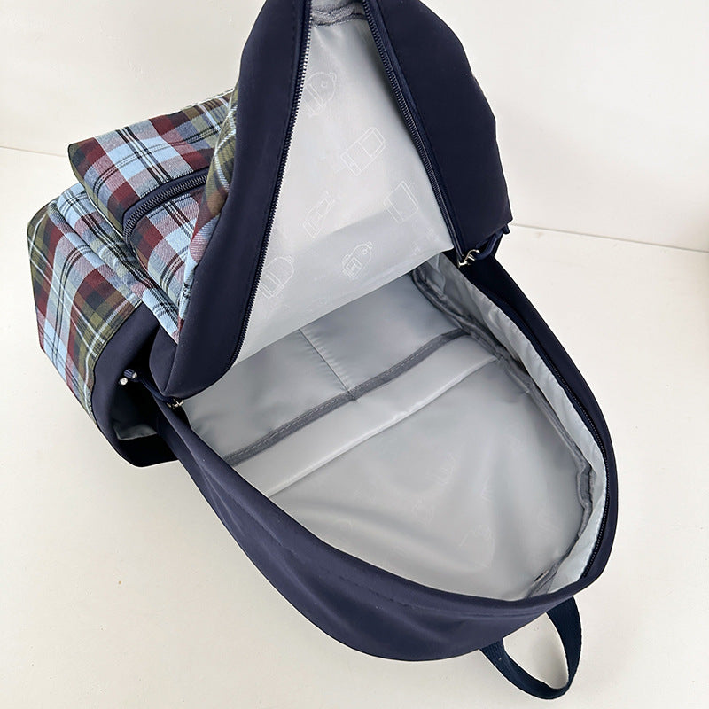Gepunktetes Muster Leichter Schulrucksack Brehn