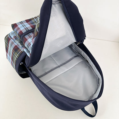 Gepunktetes Muster Leichter Schulrucksack Brehn