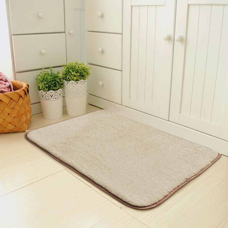 Weicher Plush-Badezimmerteppich Brehn