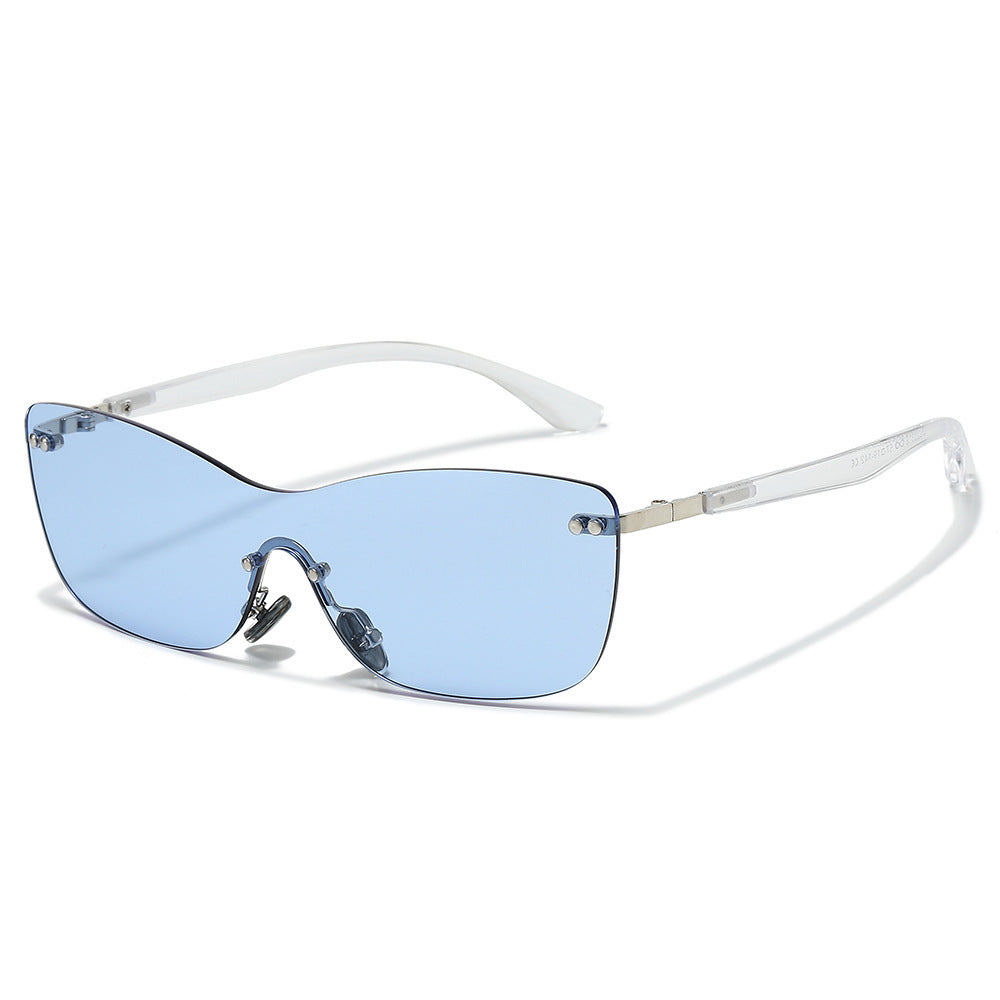 Modische Übergröße Cat-Eye Sonnenbrille Brehn