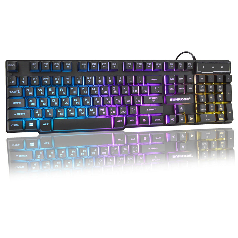 RGB-beleuchtete Gaming-Tastatur mit Präzisionsschaltern Brehn
