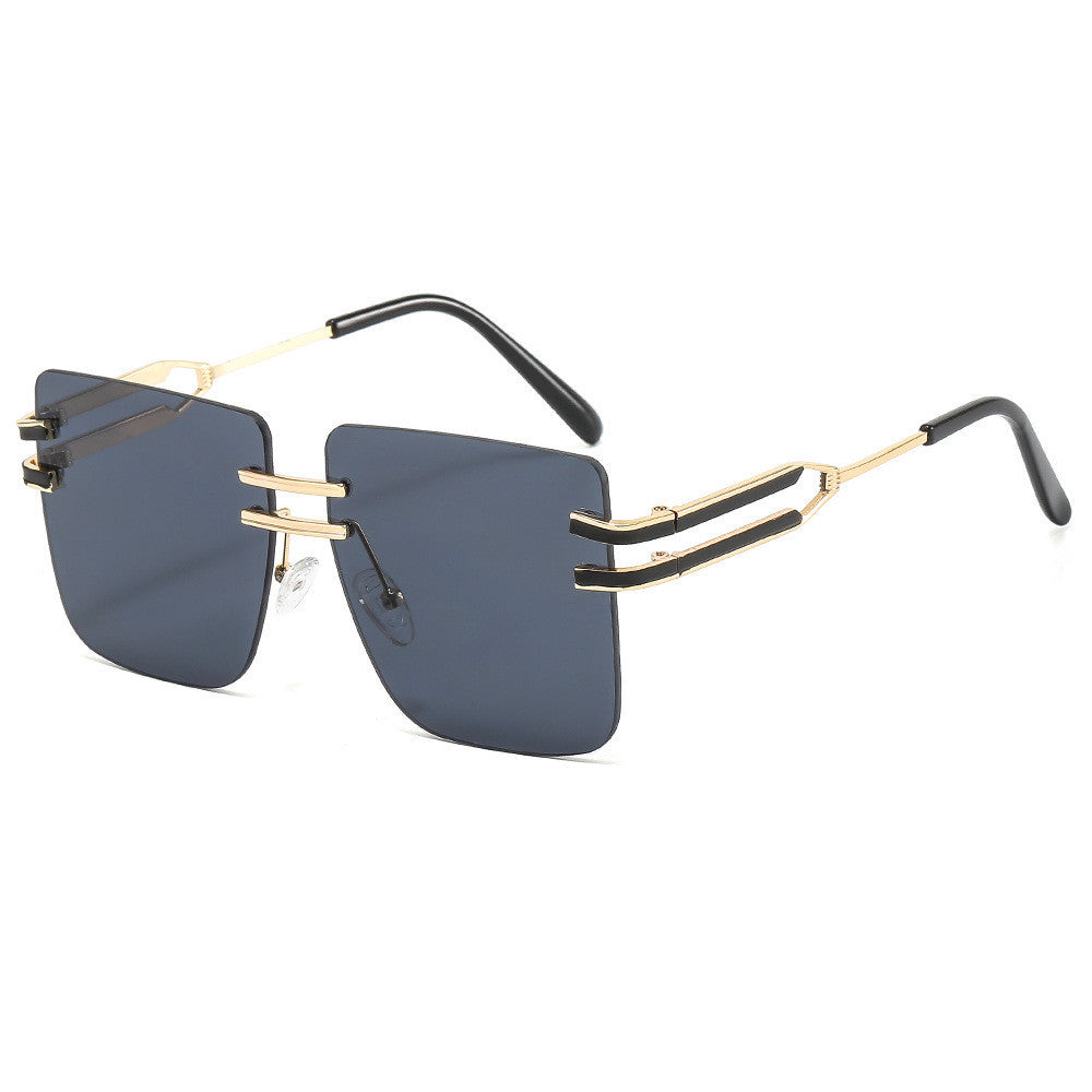 Damen modische Sonnenbrille mit extravagantem Rahmen und filigranen Akzenten Brehn