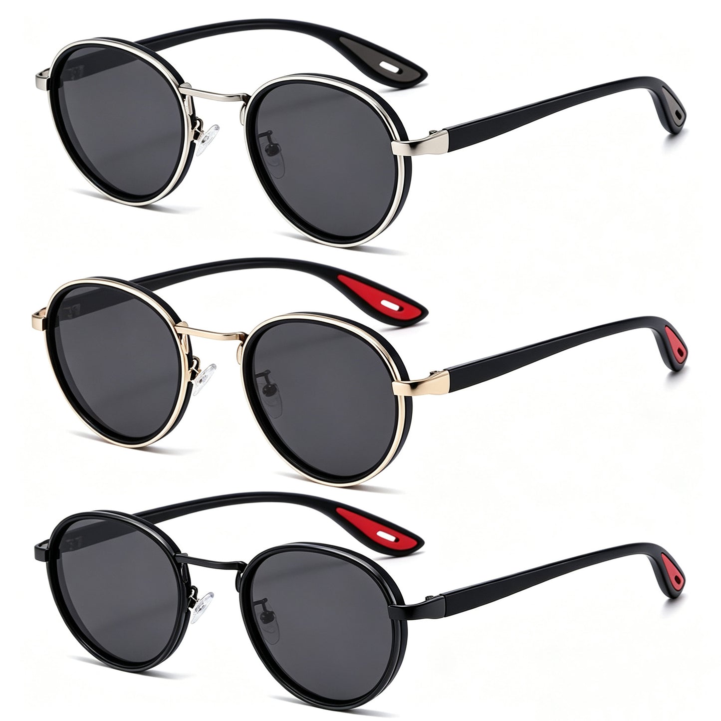 Vintage Rundrahmen Sonnenbrille Brehn