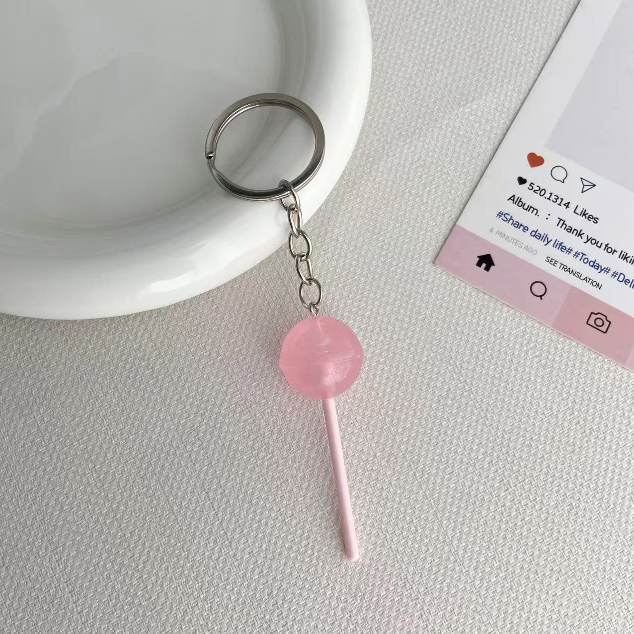Lollipop-inspirierter Schlüsselanhänger Brehn
