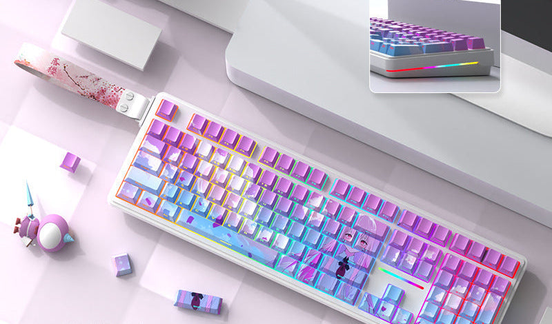 Gasket-Montierte RGB Mechanische Tastatur Brehn