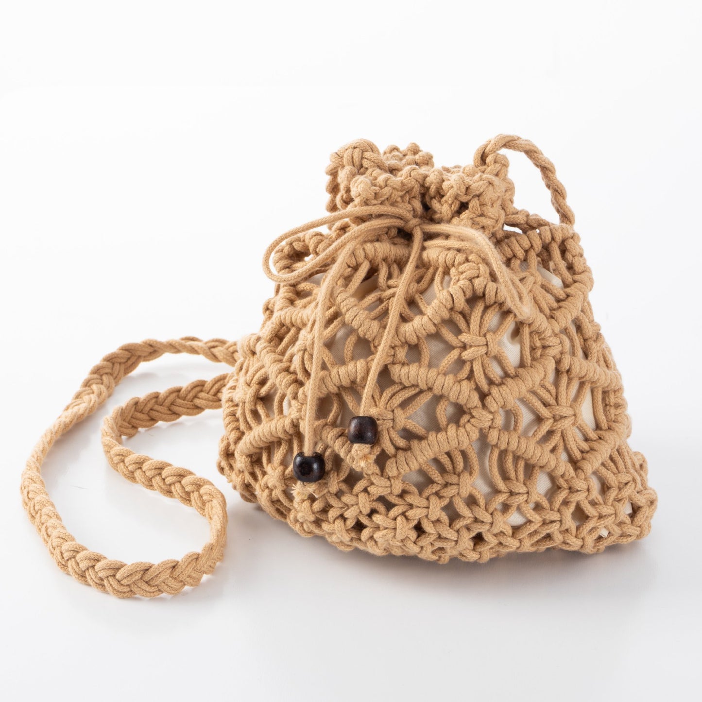 Handgefertigte Makramee Schultertasche Brehn
