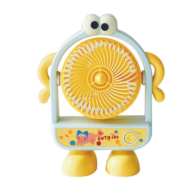 Unisex Tragbarer Mini Standventilator mit Tierdesign Brehn