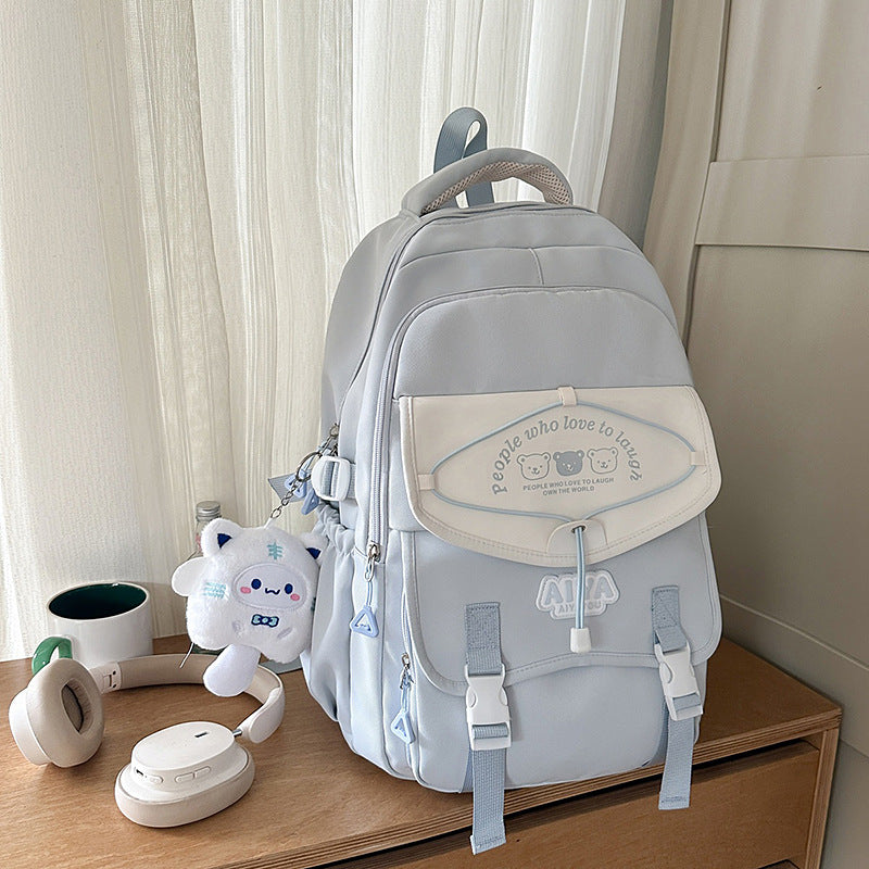 Stylischer Mehrfachfächer-Rucksack