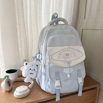 Stylischer Mehrfachfächer-Rucksack
