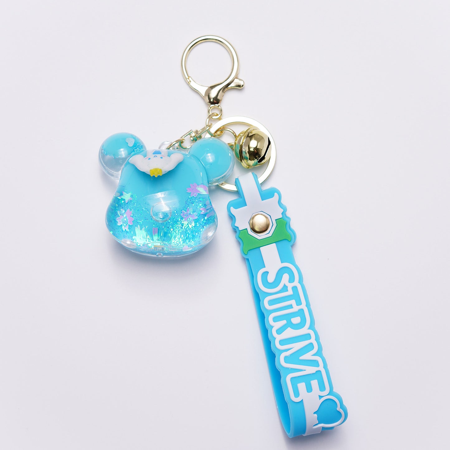 Unisex Schlüsselanhänger mit glitzerndem Design Brehn