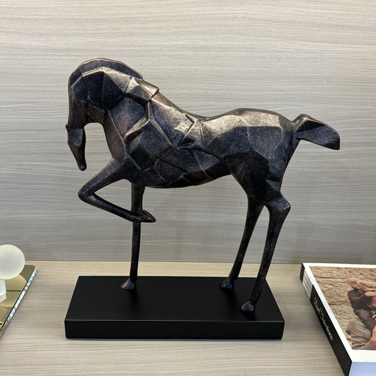 Moderne Künstlerische Pferdefigurine