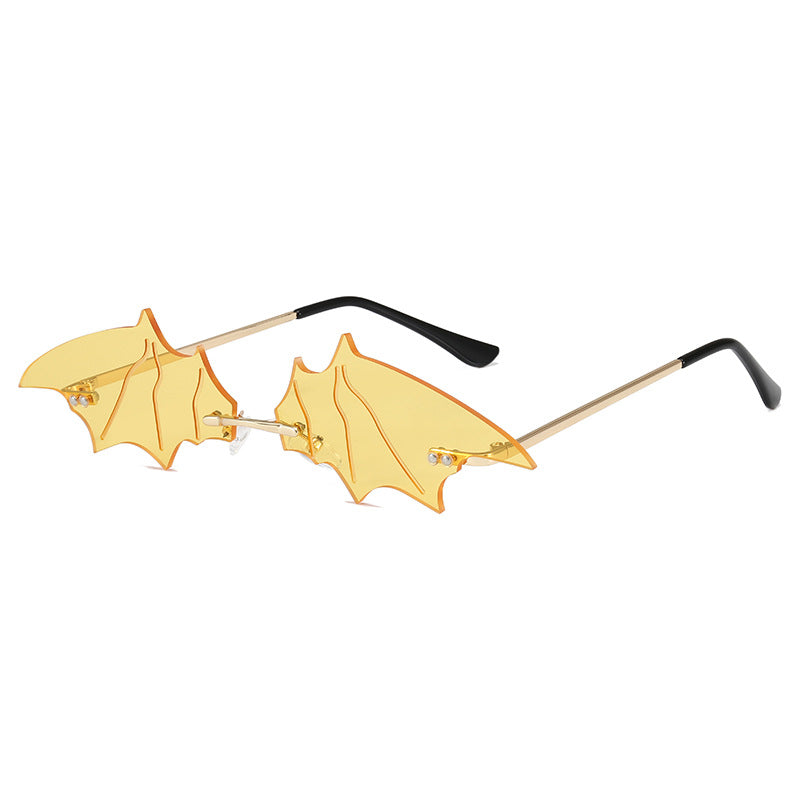 Damen Design-Sonnenbrille im außergewöhnlichen Fledermaus-Stil Brehn