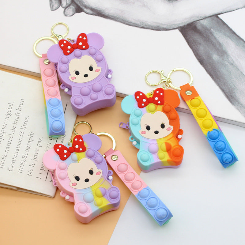 Damen Keychain mit Pop It Design Brehn