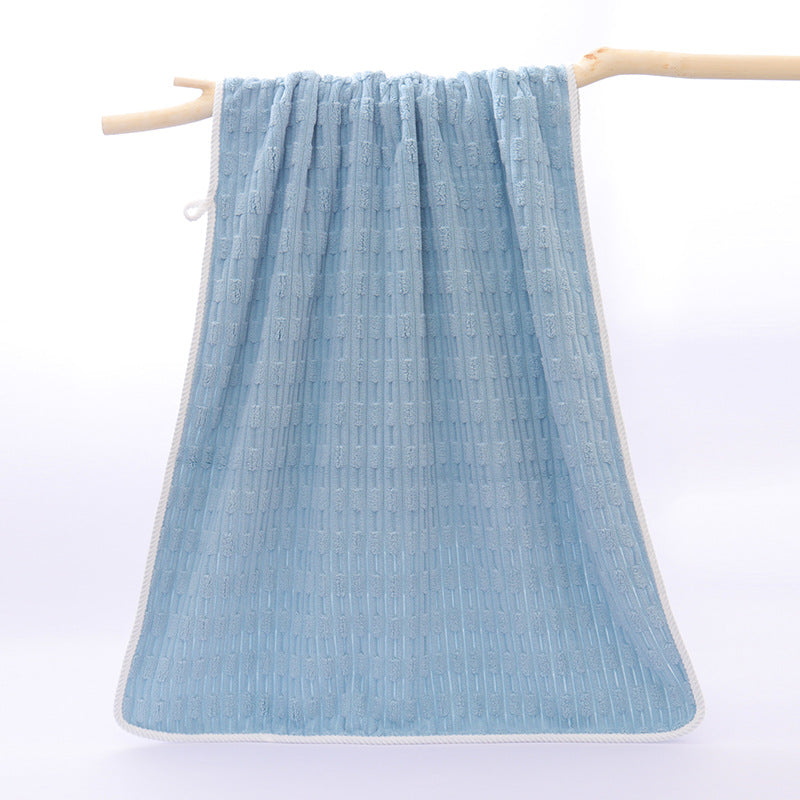 Damen Elegantes Frottee Handtuch mit modernen Mustern Brehn