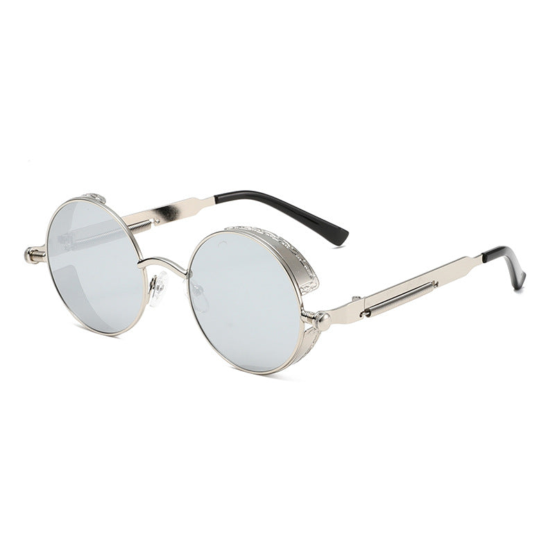 Damen Runde Sonnenbrille mit hochwertigem Metallrahmen Brehn