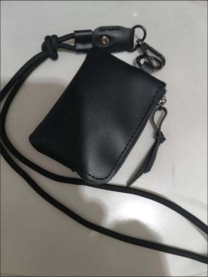 Eleganter Lederkartenhalter