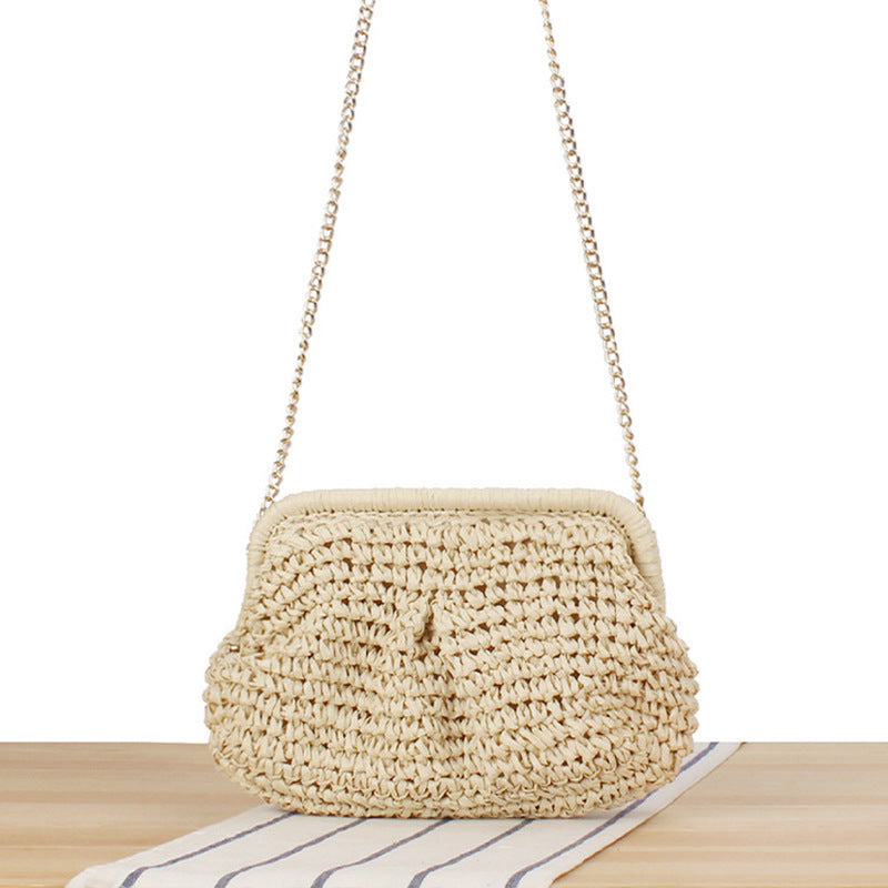 Handtasche Im Eleganten Makramee-Stil Brehn