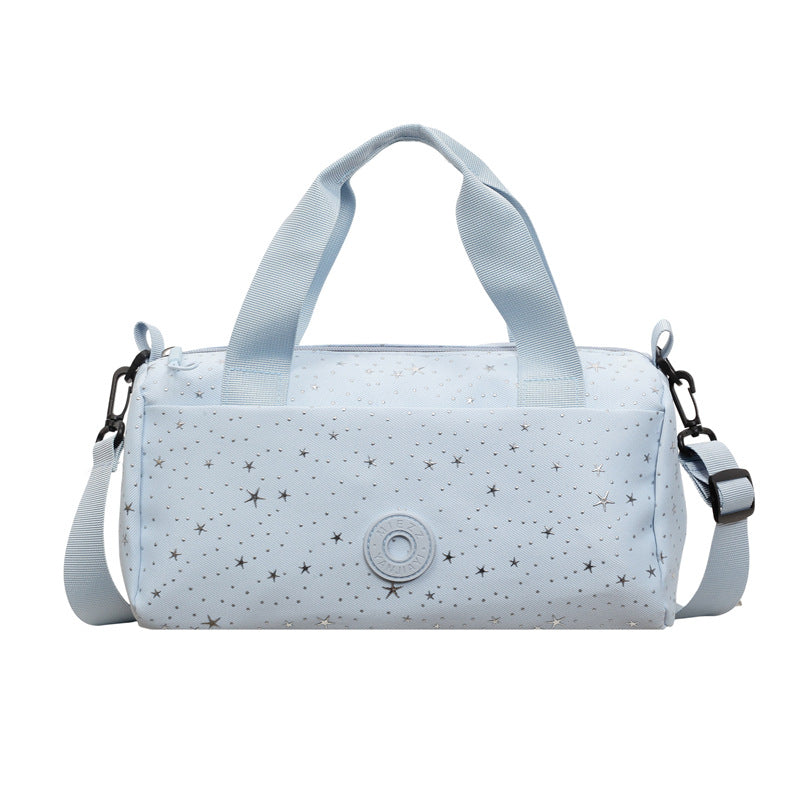 Stylische Sport-Duffle mit Sternmuster