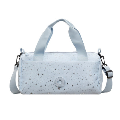 Stylische Sport-Duffle mit Sternmuster