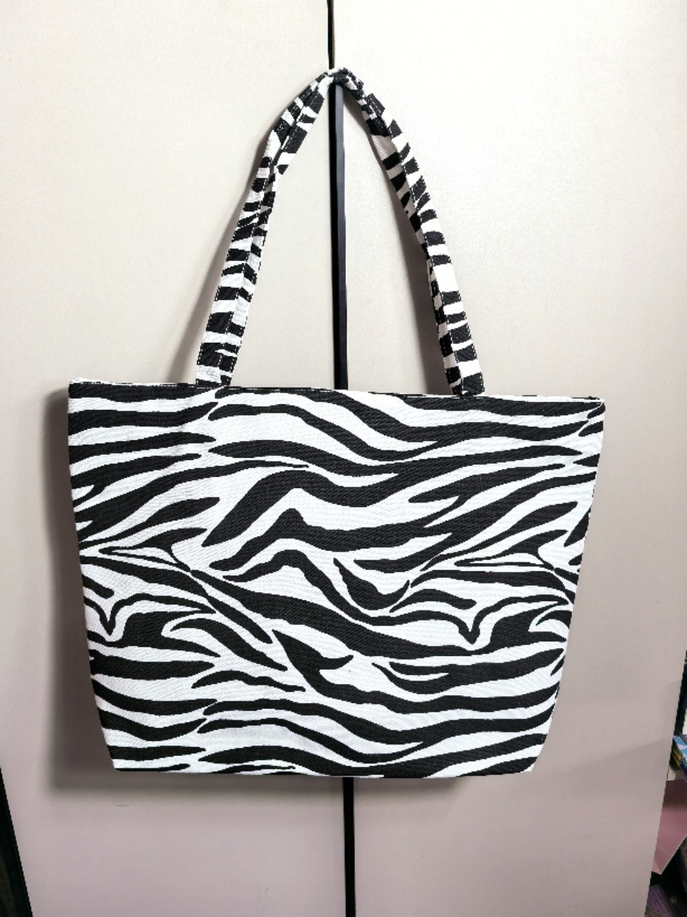 Große Zebradesign Tragetasche Brehn