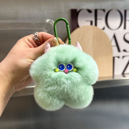 Flauschige Charakter Schlüsselanhänger Charm Brehn
