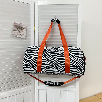Modische Zebra Muster Sport Duffle Bag Brehn