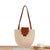 Geflochtene Tragetasche mit Elegantem Lederdetail Brehn
