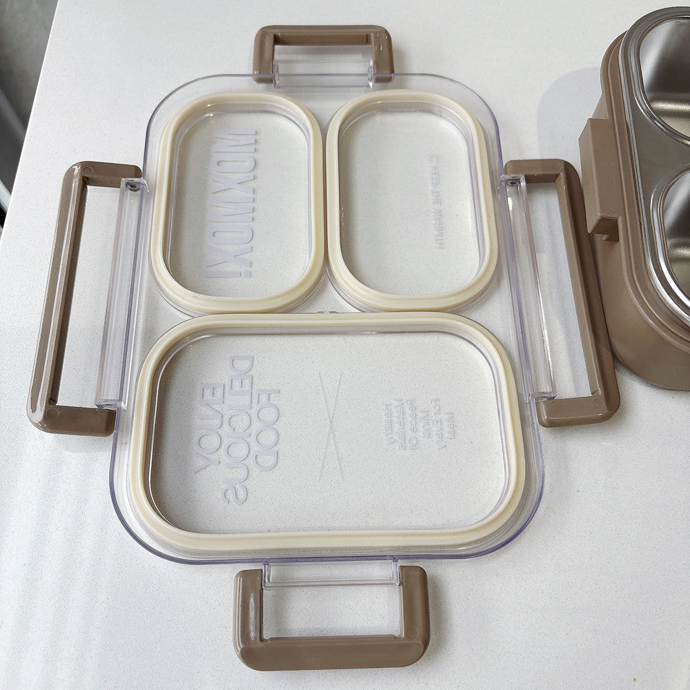 Premium Edelstahl Multi-Compartment Lebensmittel Aufbewahrungsbehälter