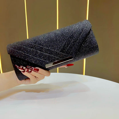 Glitzernde Abend-Clutch