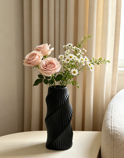 Abstract Textured Decorative Vase Brehn