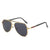 Damen Designer-Sonnenbrille mit ovalem Rahmen und luxuriösen Akzenten Brehn
