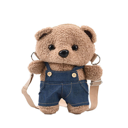 Plüsch Teddy Bear Umhängetasche