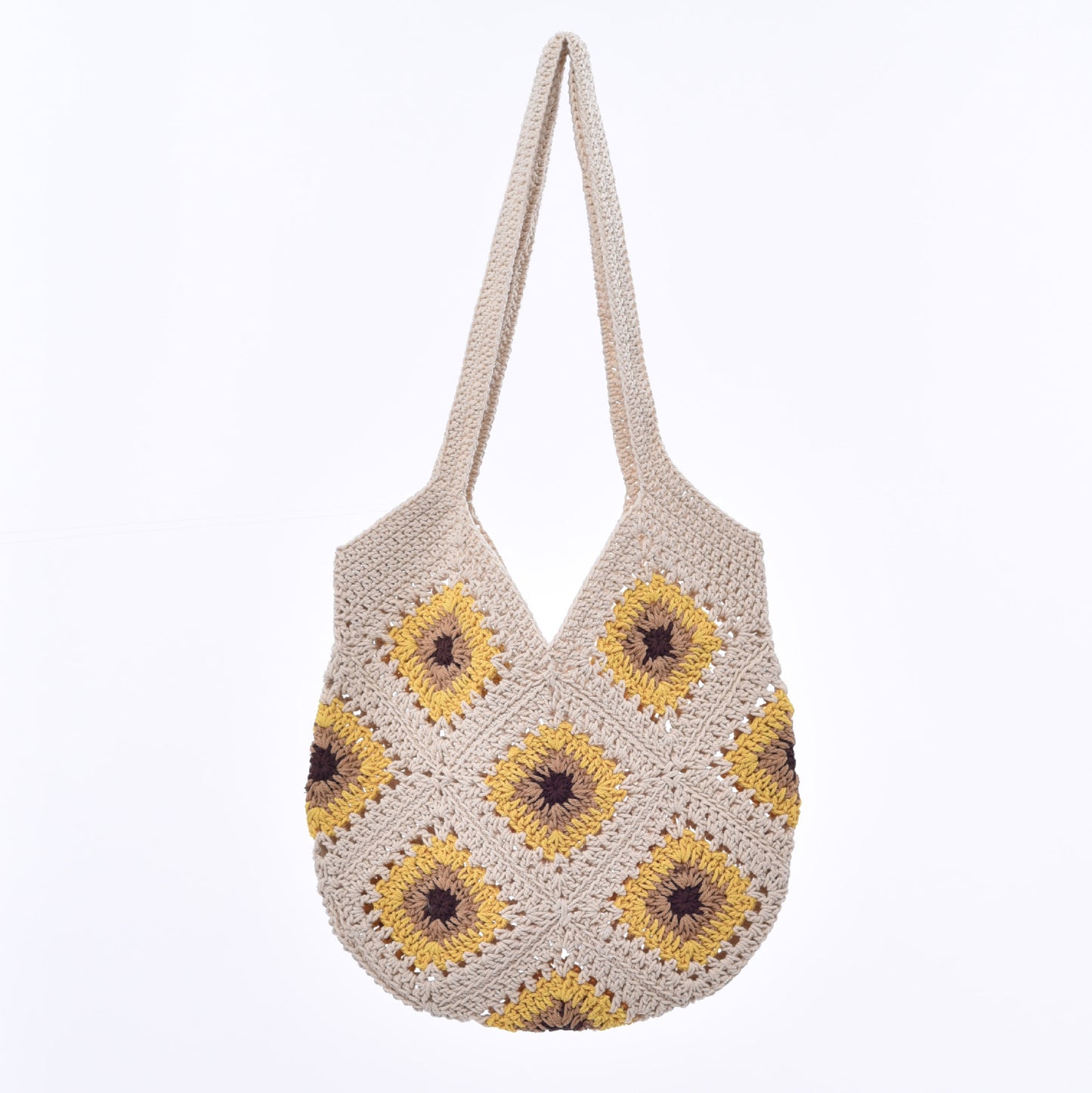 Handgefertigte Makramee-Shopper Tasche Brehn