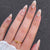 Press-On Nagelkunstset mit floralem Design Brehn