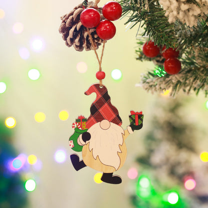 Dekorative Weihnachtsgnom Anhänger Brehn
