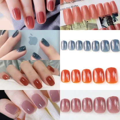 Glänzendes Fashion Press-On Nagelset Brehn