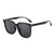 Damen schicke modische Sonnenbrille im quadratischen Design Brehn