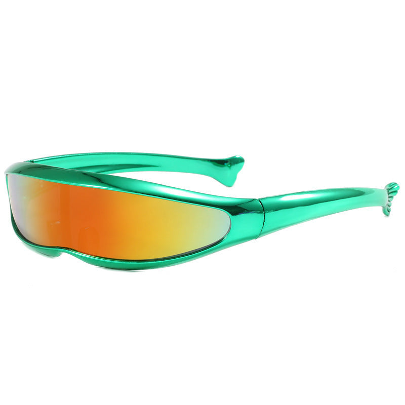 Damen Sportliche Sonnenbrille mit ergonomischem Design und verspiegelten Gläsern Brehn