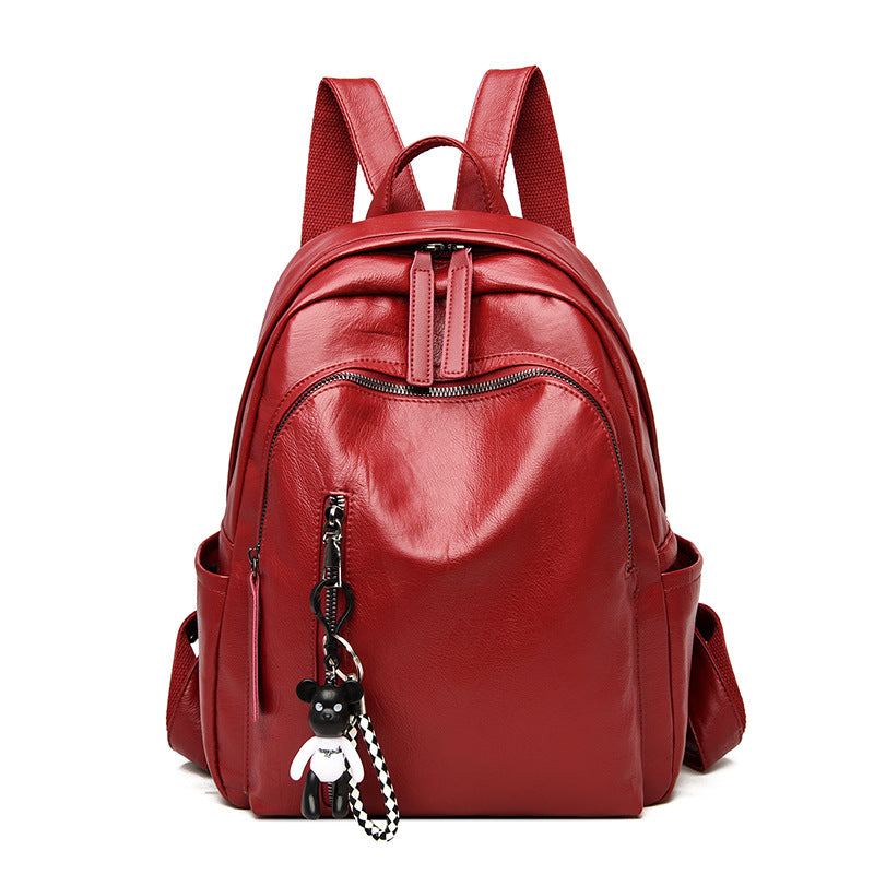 Eleganter Leder-Rucksack Brehn