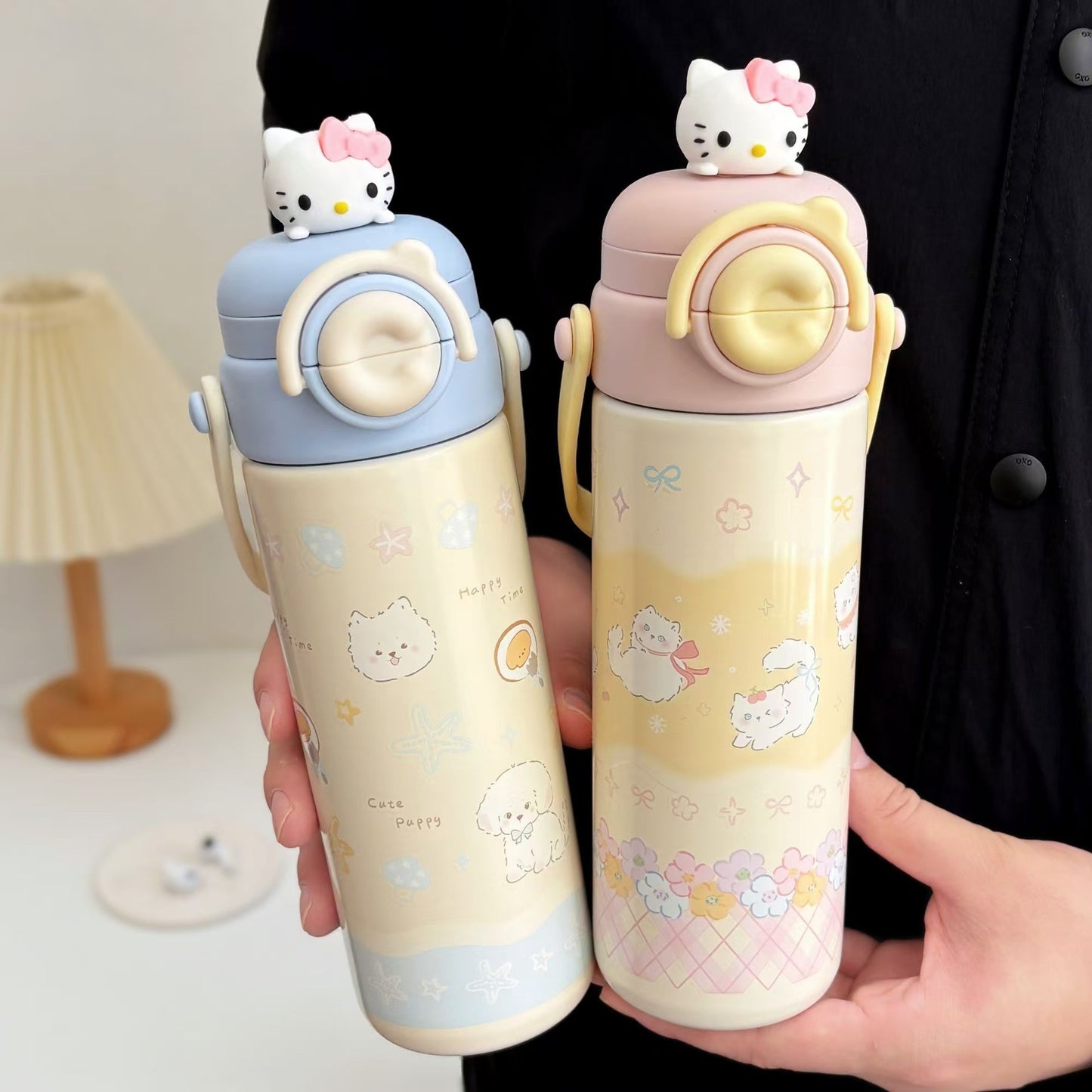 Damen Isolierte Kaffeetasse mit einzigartigem Tierdesign Brehn