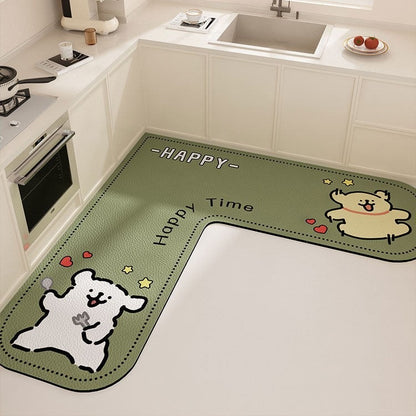 Adorable Küche Anti-Rutsch Matte